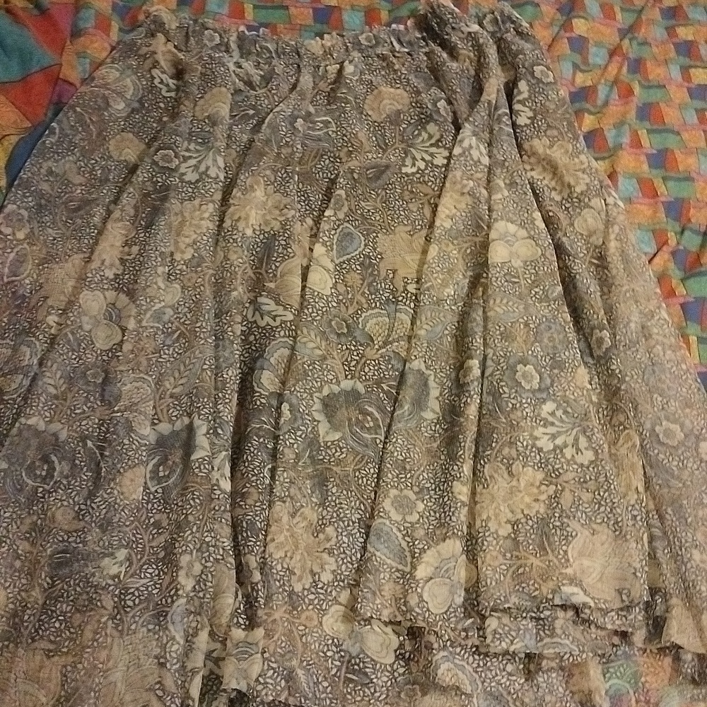 Pasley Print Skirt. NWOT - Picture 5 of 7